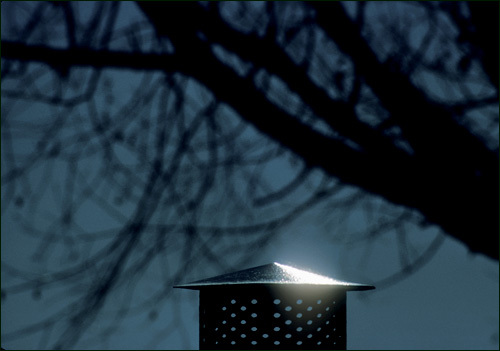 Roof vent, Taos, New Mexico